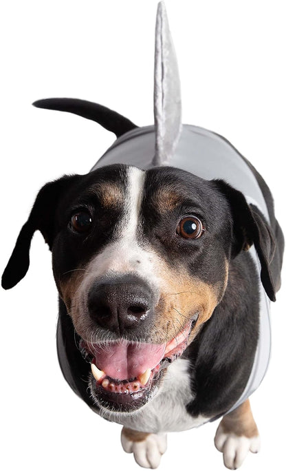 Pet Krewe Large Dog Shark Costume | Pet Costume for Dogs 1St Birthday, National Cat Day & Celebrations | Halloween Outfit for Small and Large Cats & Dogs