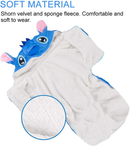 Dog Costumes for Halloween, Funny Cartoon Pet Outfit for Christmas