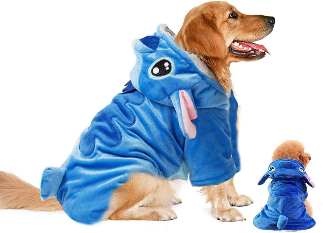 Dog Costumes for Halloween, Funny Cartoon Pet Outfit for Christmas