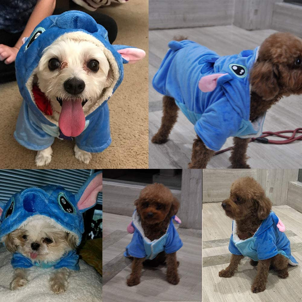 Dog Costumes for Halloween, Funny Cartoon Pet Outfit for Christmas