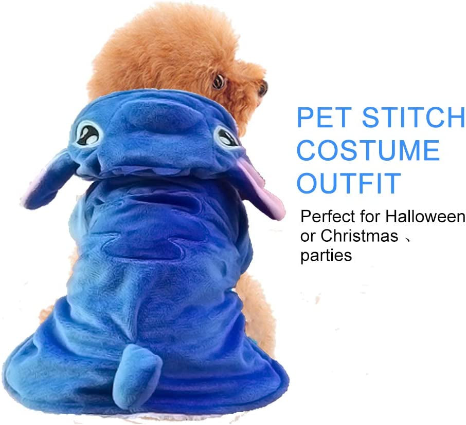 Dog Costumes for Halloween, Funny Cartoon Pet Outfit for Christmas